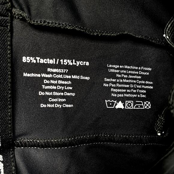 Specialized Cycling Legging Black Womens M Tactical Thermal Zip Ankle Athleisure - Picture 6 of 7